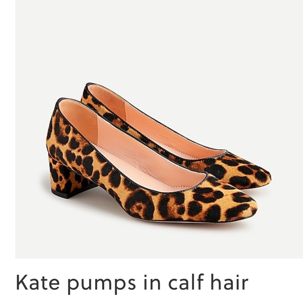 J. Crew Kate Heels in Calf Hair